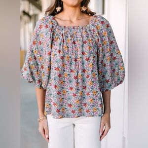 Entro Floral Top